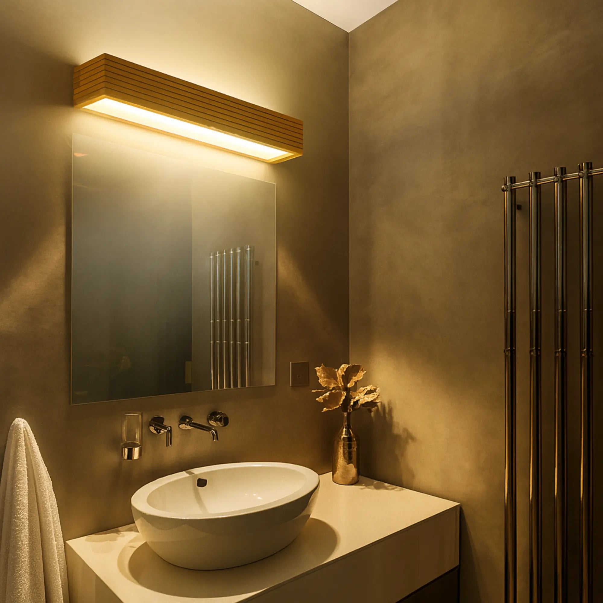 Éclairage Mural LED Bois Design Nordique Intérieur – Image 5