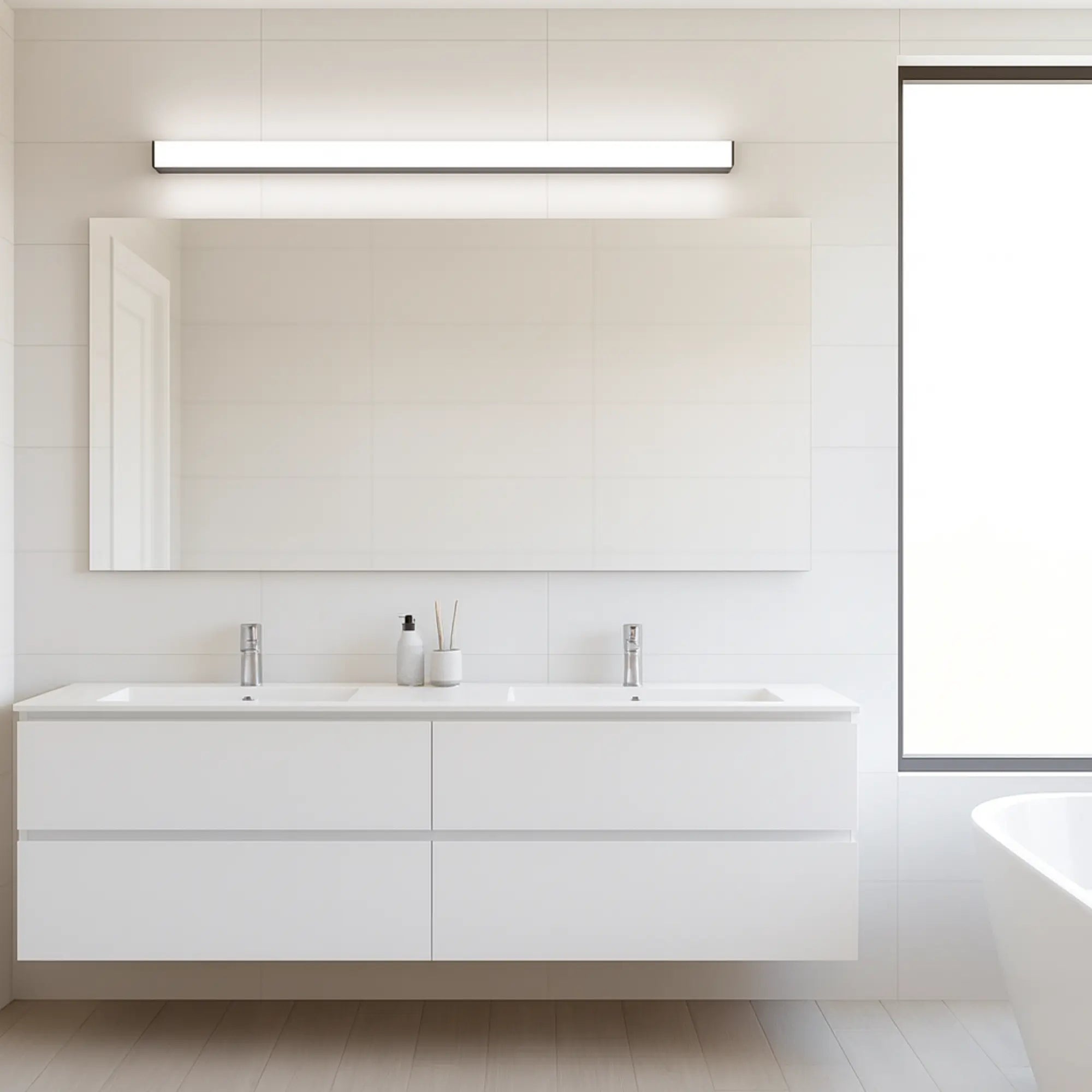 Éclairage LED Miroir Salle de Bain – Applique Murale Design – Image 4