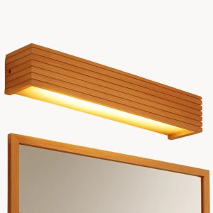 Éclairage Mural LED Bois Design Nordique Intérieur