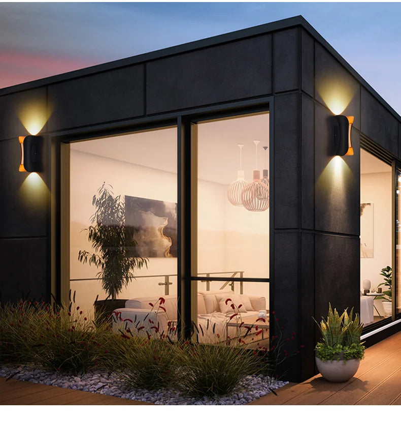 Éclairage Mural Extérieur LED Aluminium Durable Façade – Image 3