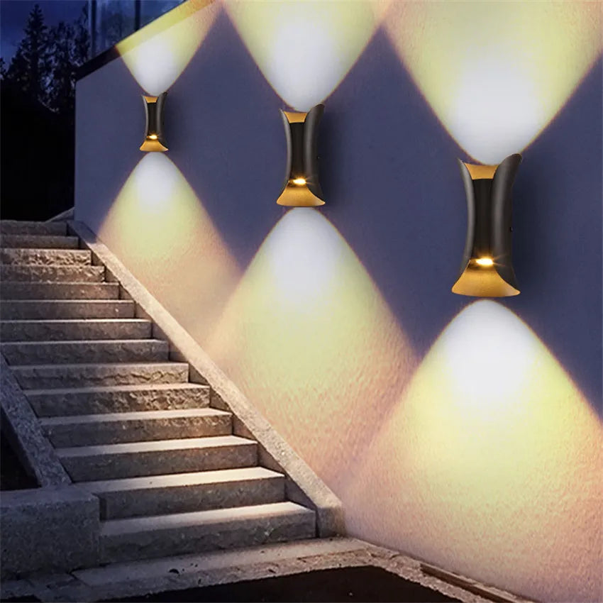 Éclairage Mural Extérieur LED Aluminium Durable Façade – Image 4