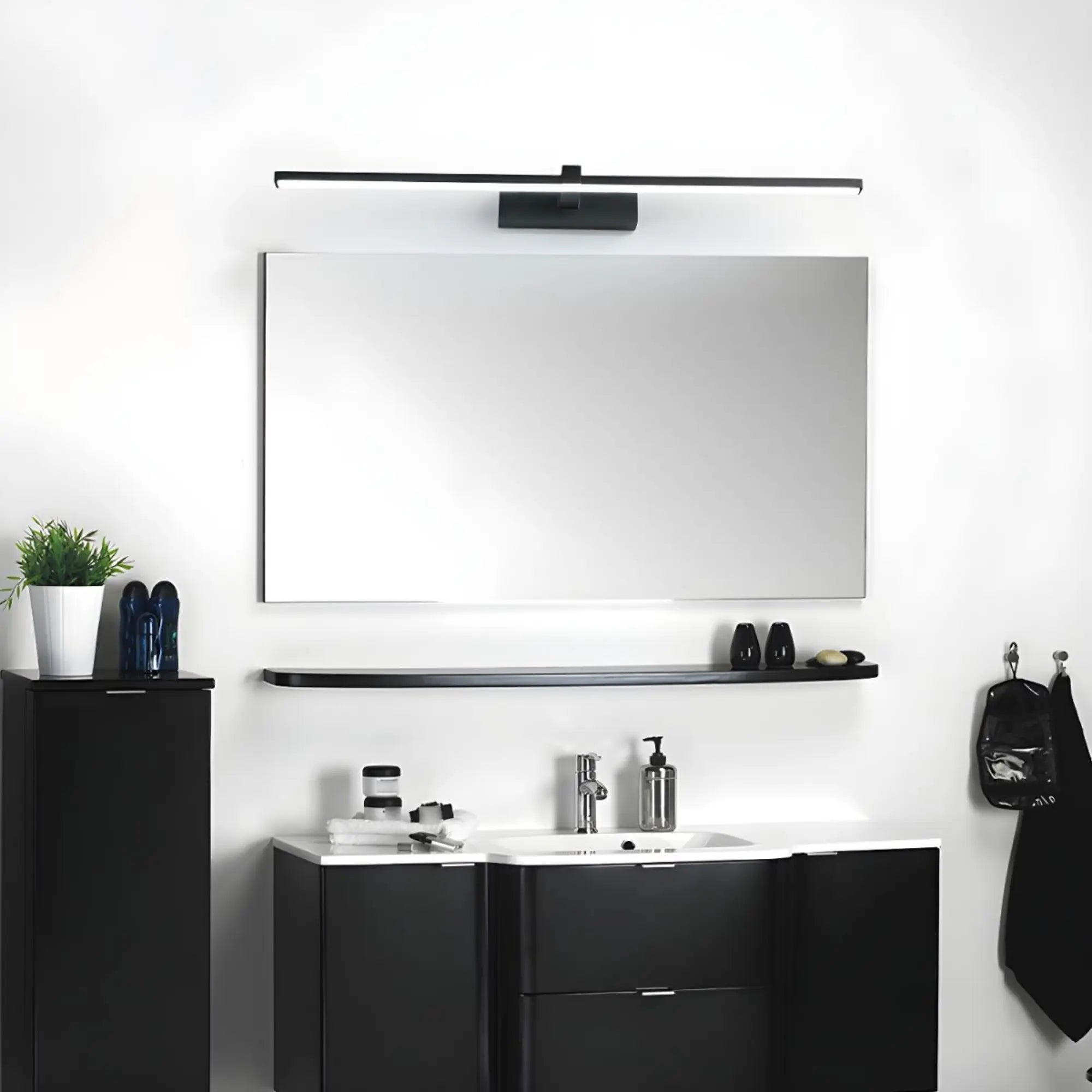 Applique LED Salle de Bain Miroir - Lumière Chaude Froide – Image 4