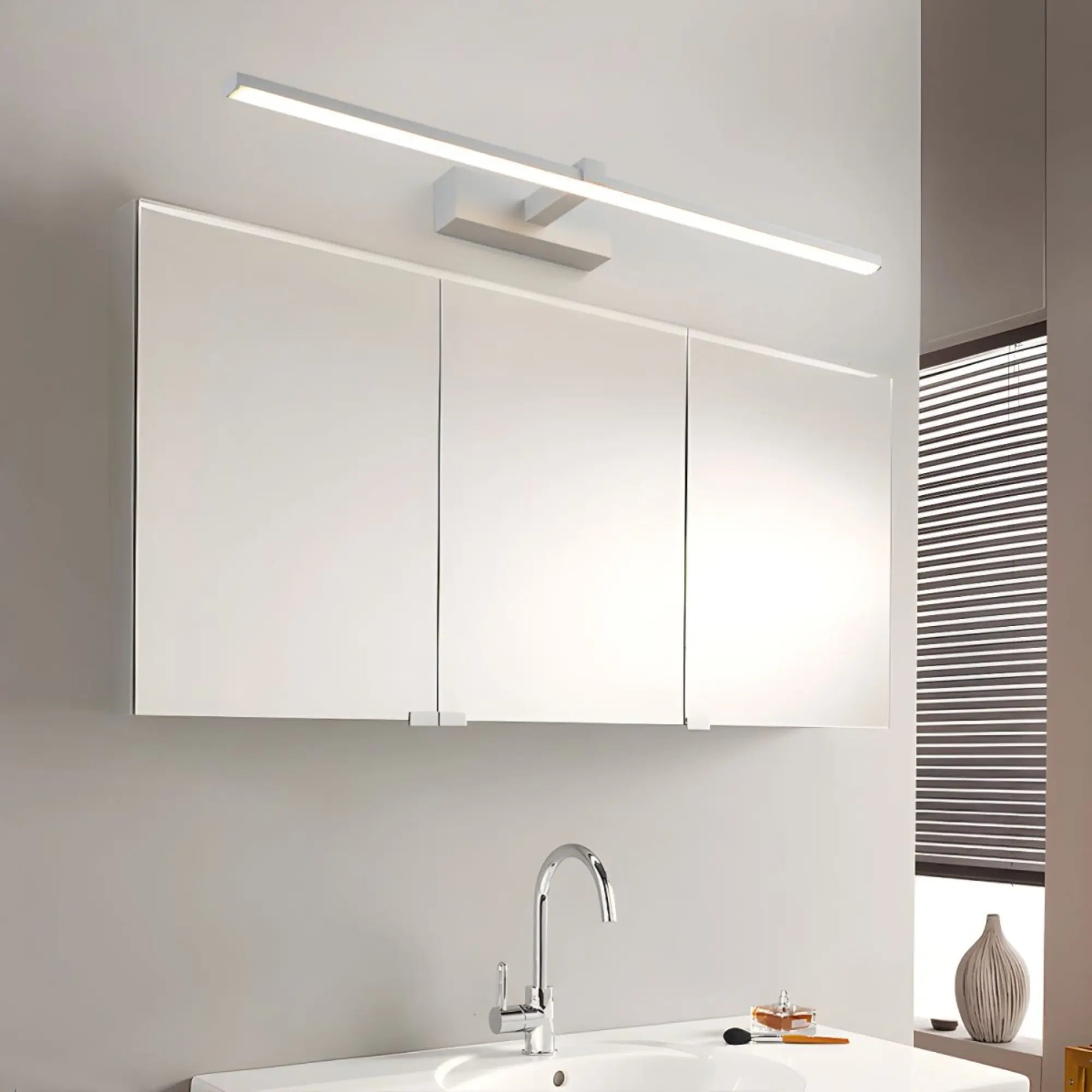 Applique LED Salle de Bain Miroir - Lumière Chaude Froide – Image 9