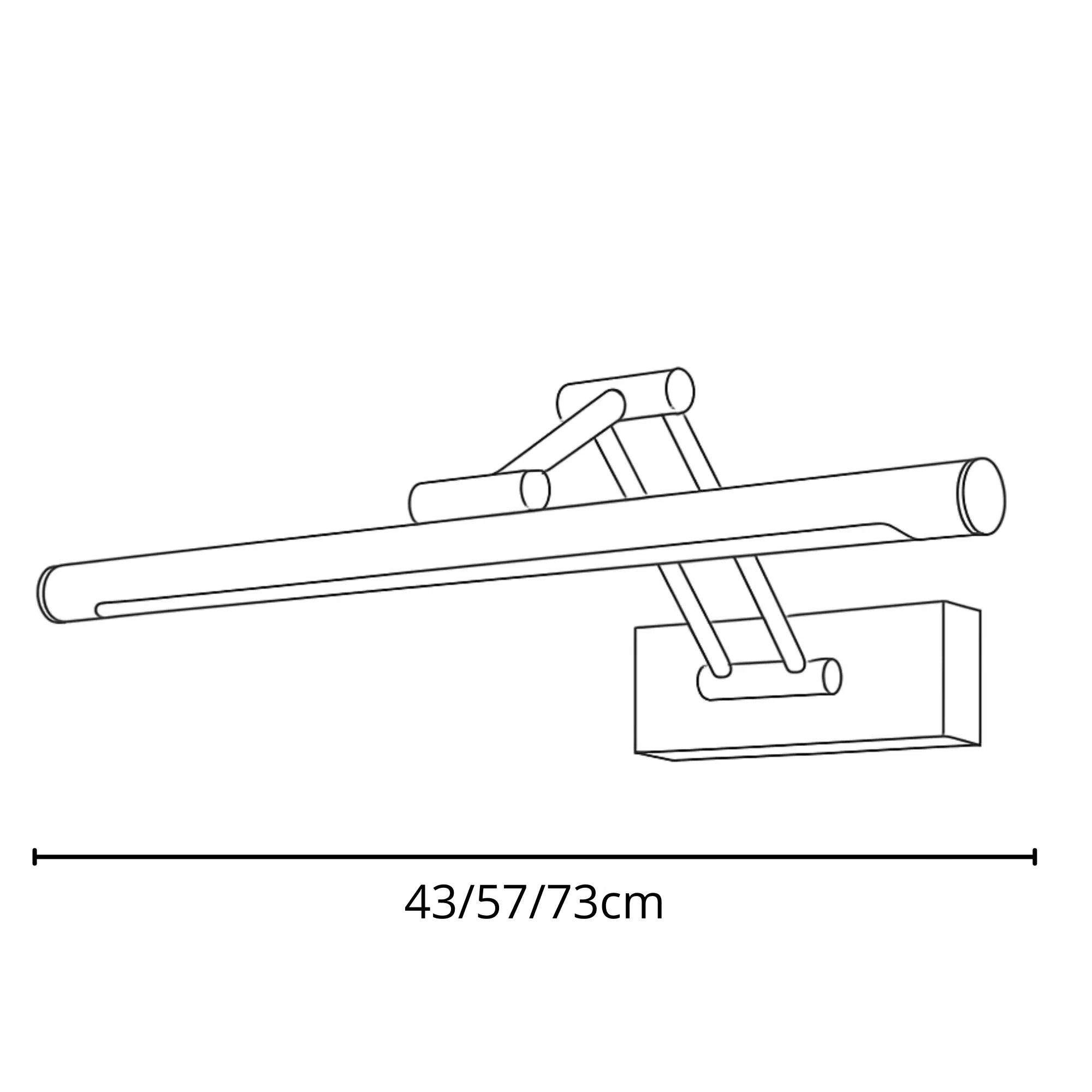 Éclairage Mural LED pour Miroir SDB – Luminaire Étanche IP44 – Image 9