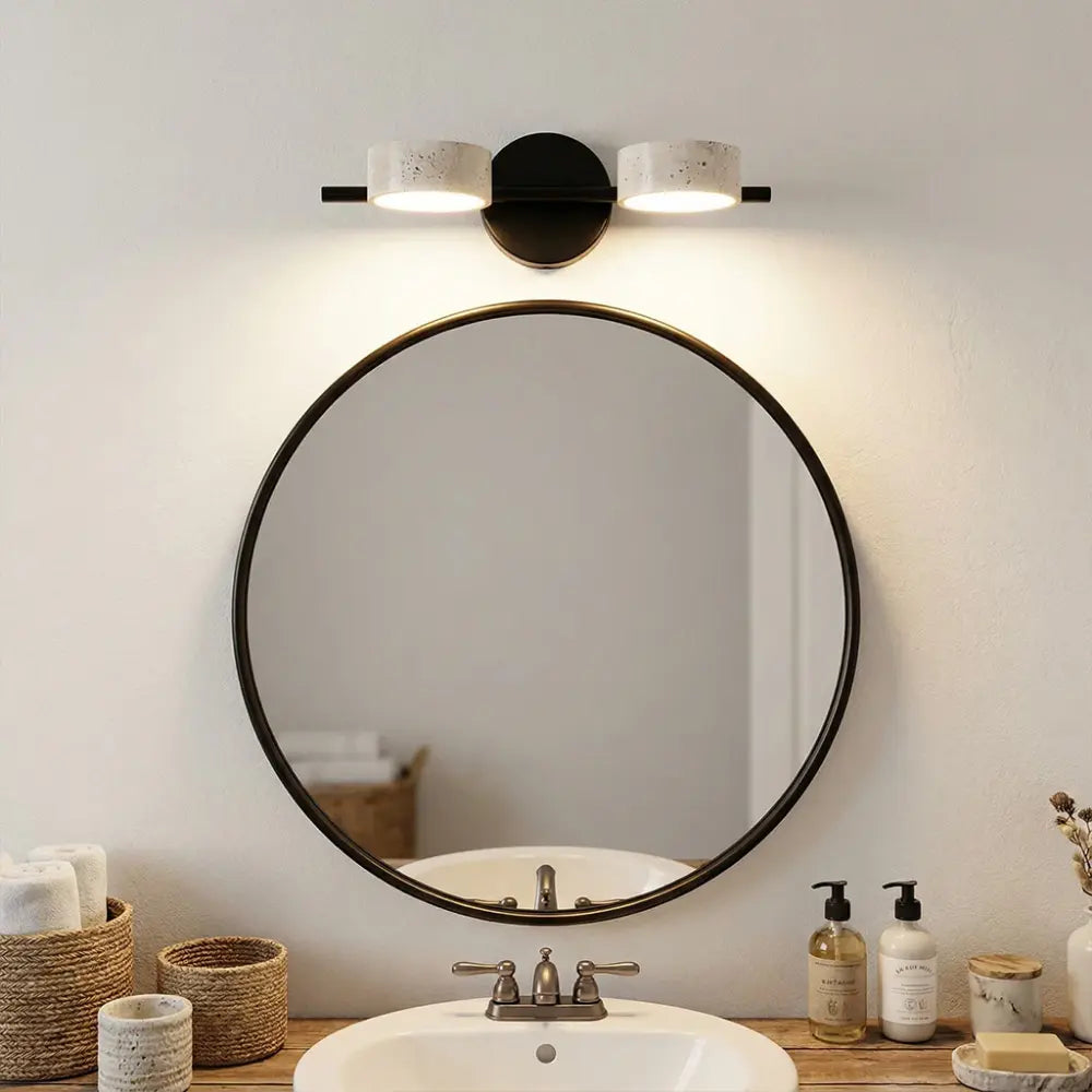 Luminaire Mural Wabi-Sabi Pierre Travertin Orientable LED – Image 6