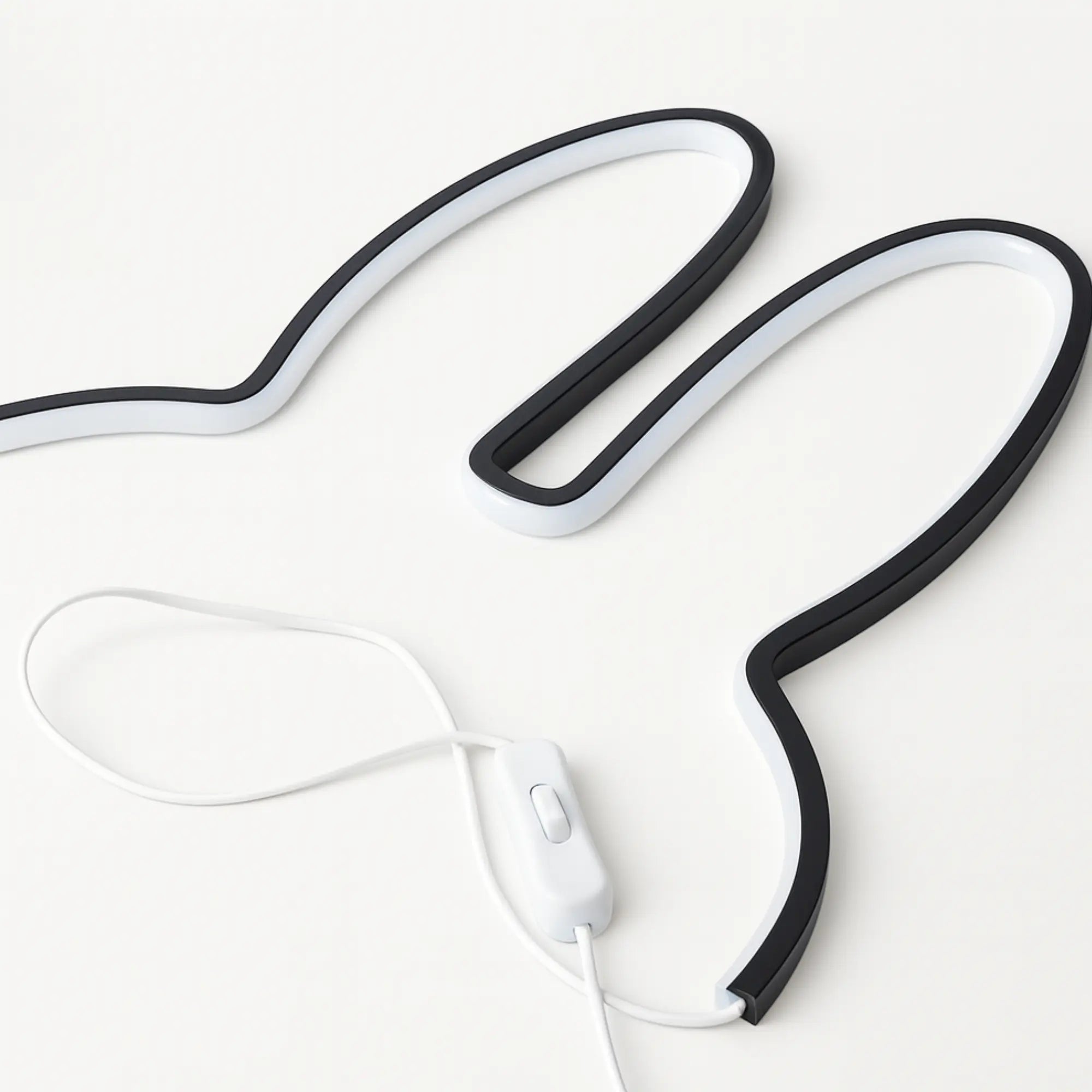 Veilleuse murale LED lapin pour chambre d'enfant lumière douce – Image 8