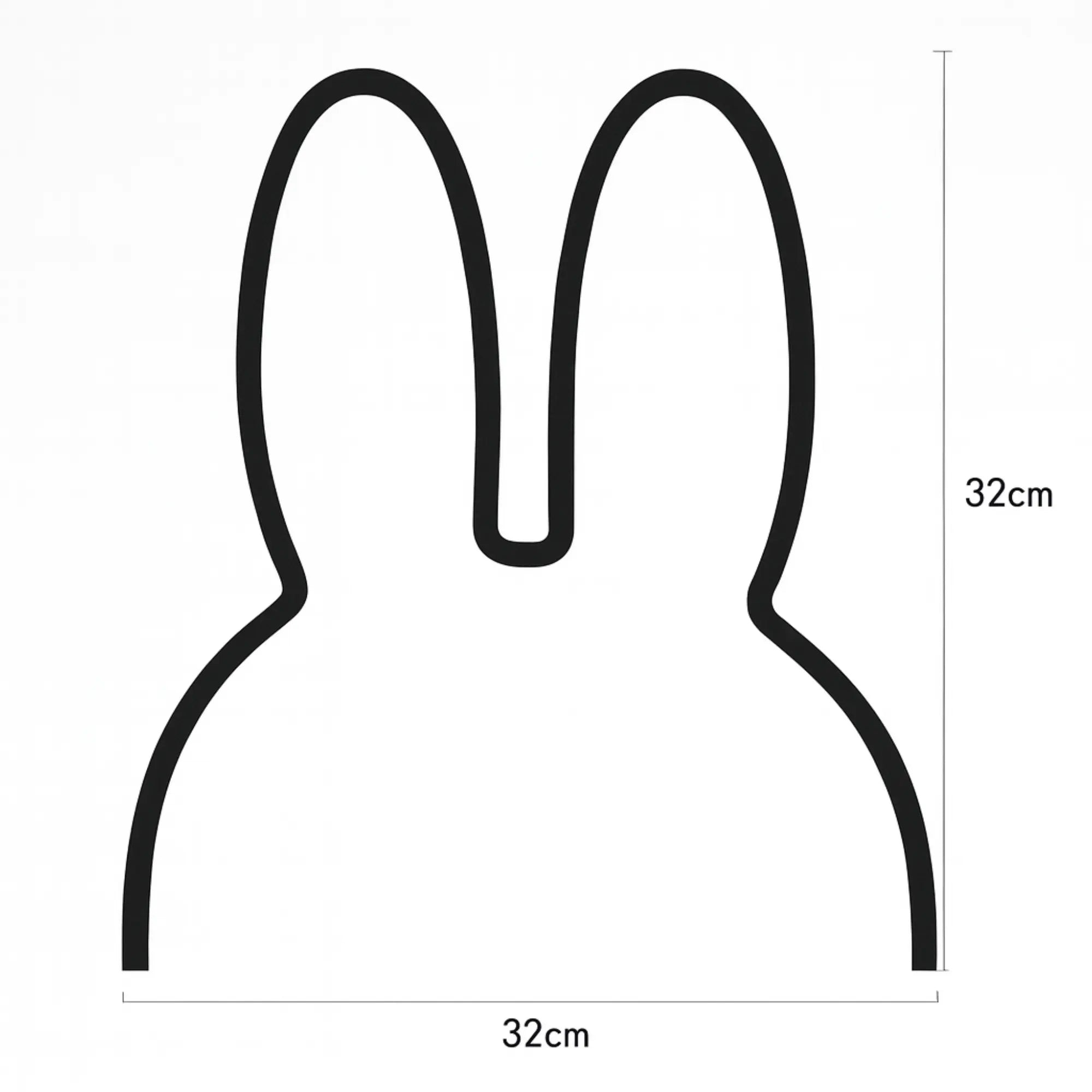 Veilleuse murale LED lapin pour chambre d'enfant lumière douce – Image 9