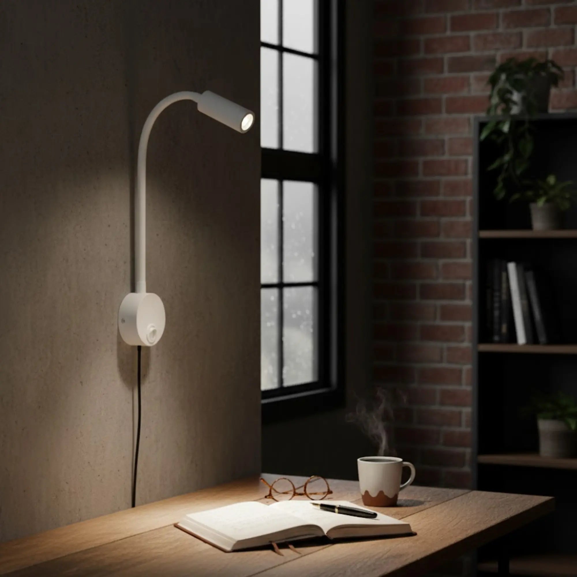 Lumière de chevet LED flexible à brancher – lecture – Image 6