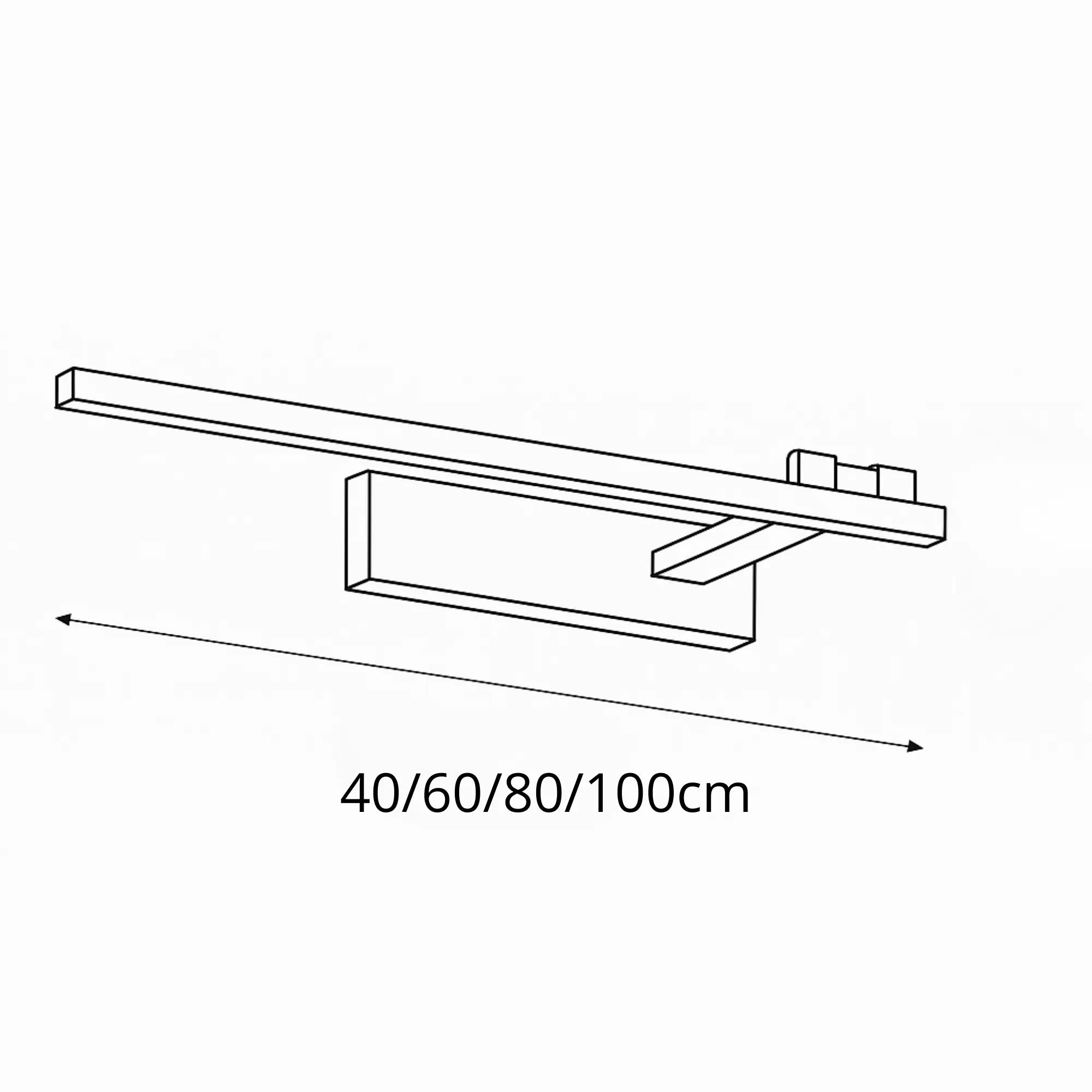 Éclairage miroir LED salle de bain pivotant design – Image 12