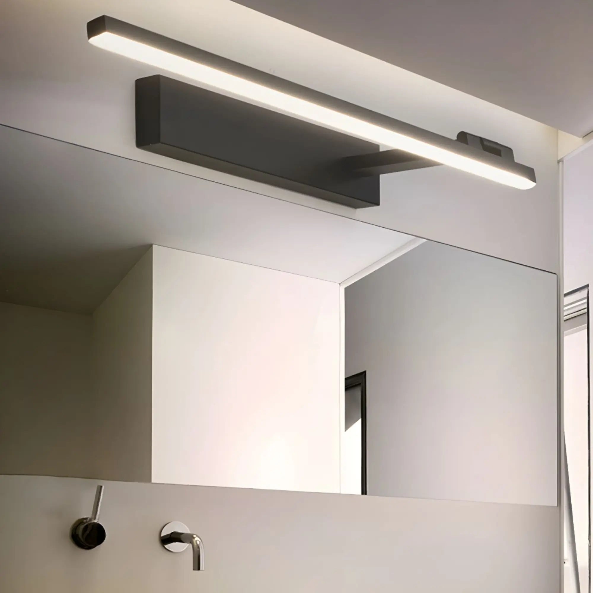 Éclairage miroir LED salle de bain pivotant design – Image 9