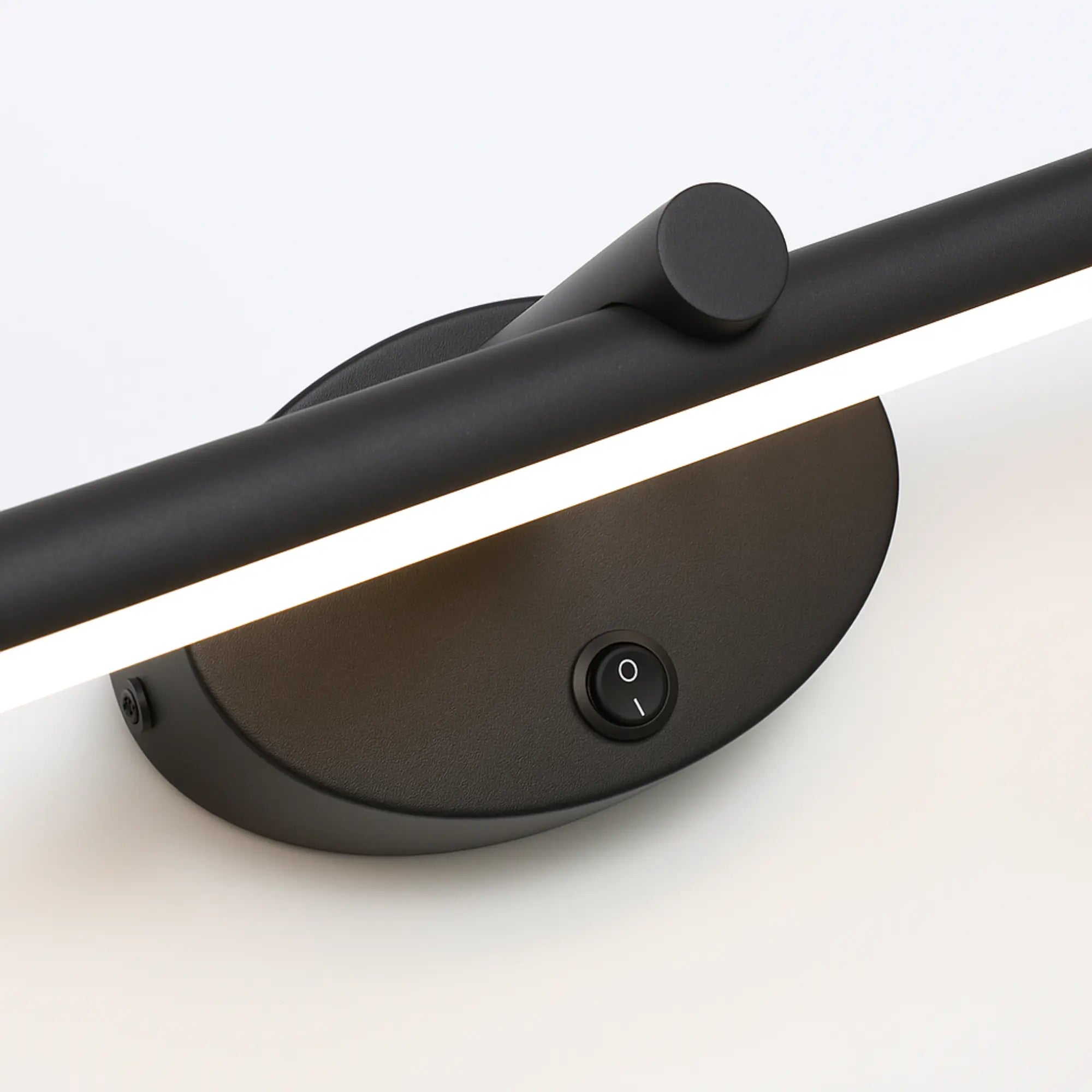 Applique LED Salle de Bain Miroir Tactile Noire Dorée – Image 7