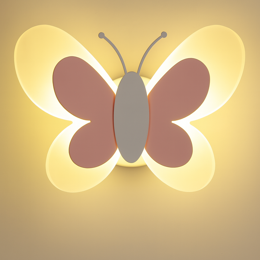 Luminaire mural papillon enfant LED lumière douce – Image 4