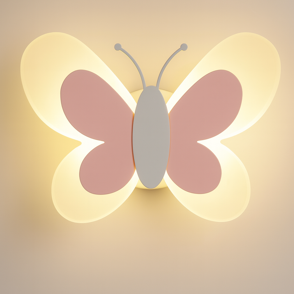Luminaire mural papillon enfant LED lumière douce – Image 5