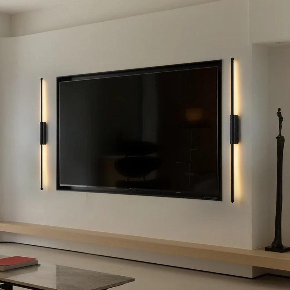 Luminaire Extérieur Design LED Façade Aluminium Noir – Image 6