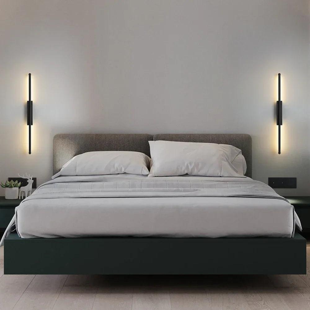 Luminaire Extérieur Design LED Façade Aluminium Noir – Image 8