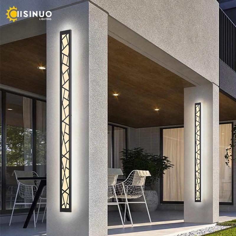 Luminaire Mural Extérieur LED Intensité Réglable Façade – Image 3