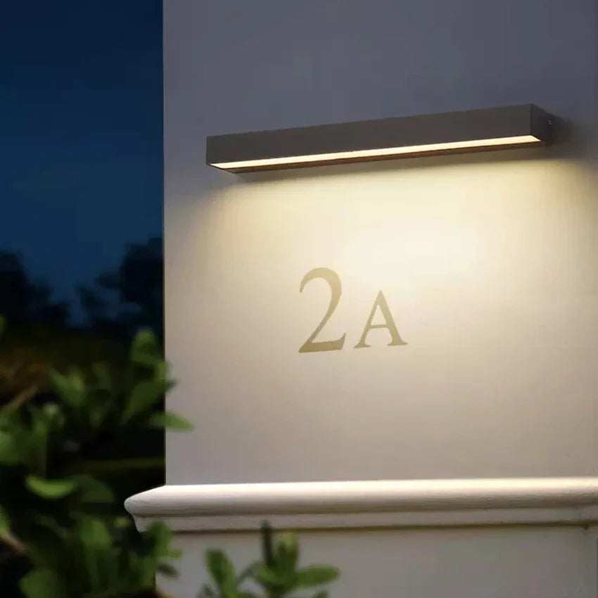 Luminaire Façade Design Étanche Lumière Chaude – Image 4