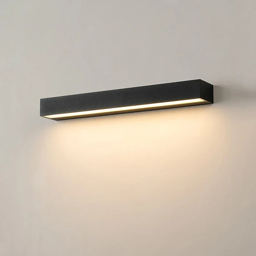 Luminaire Façade Design Étanche Lumière Chaude