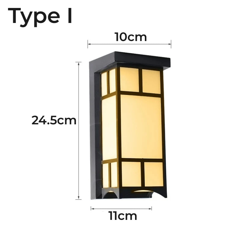 Éclairage Mural LED Extérieur Étanche IP65 Noir – Image 24
