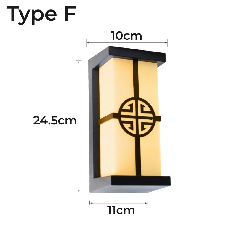 Éclairage Mural LED Extérieur Étanche IP65 Noir – Image 21