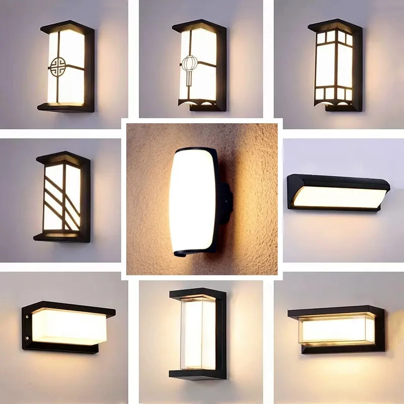 Éclairage Mural LED Extérieur Étanche IP65 Noir – Image 11
