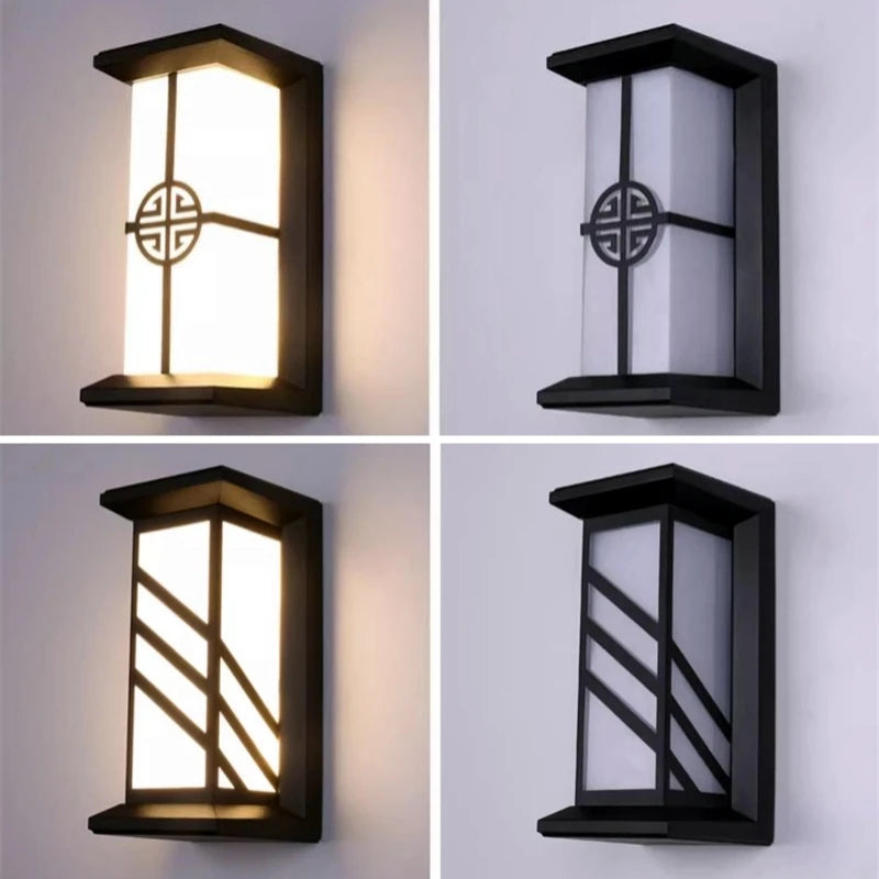 Éclairage Mural LED Extérieur Étanche IP65 Noir – Image 14