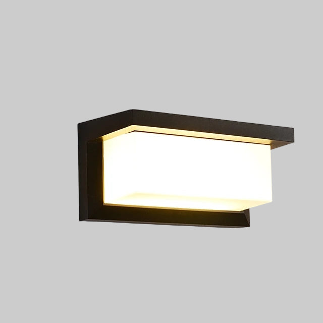 Éclairage Mural LED Extérieur Étanche IP65 Noir – Image 2