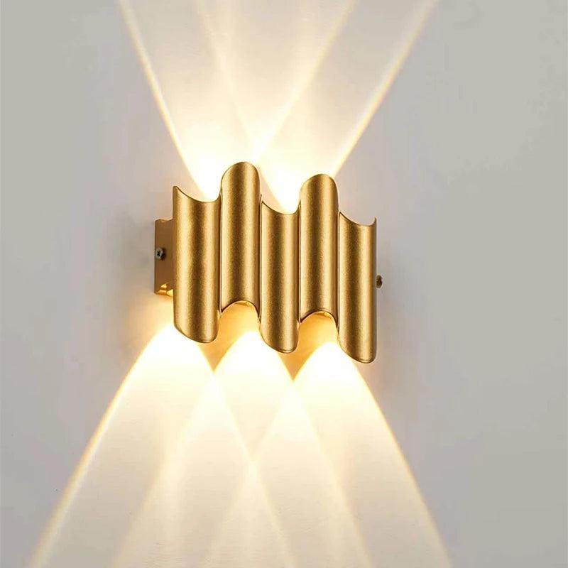 Luminaire Extérieur Mural LED Étanche Aluminium Jardin – Image 5