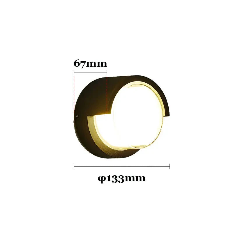 Luminaire Mural Extérieur LED Ambiance Personnalisable – Image 19