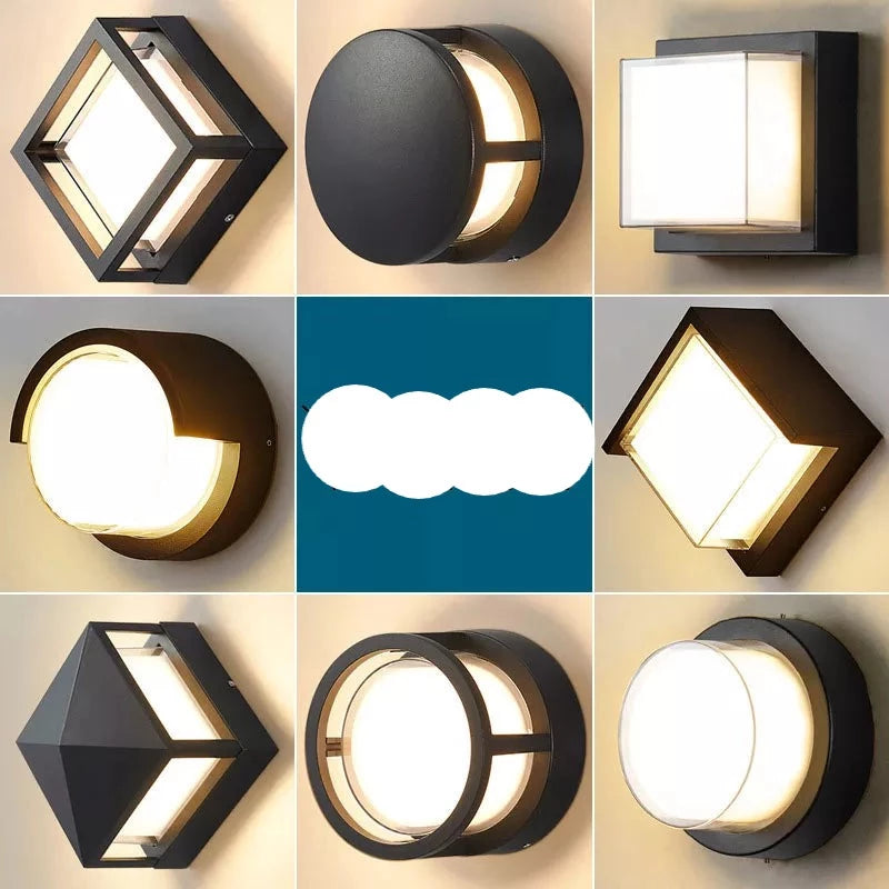 Luminaire Mural Extérieur LED Ambiance Personnalisable – Image 10