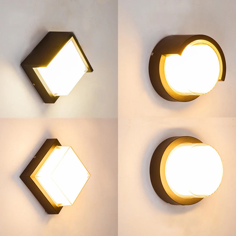 Luminaire Mural Extérieur LED Ambiance Personnalisable – Image 12