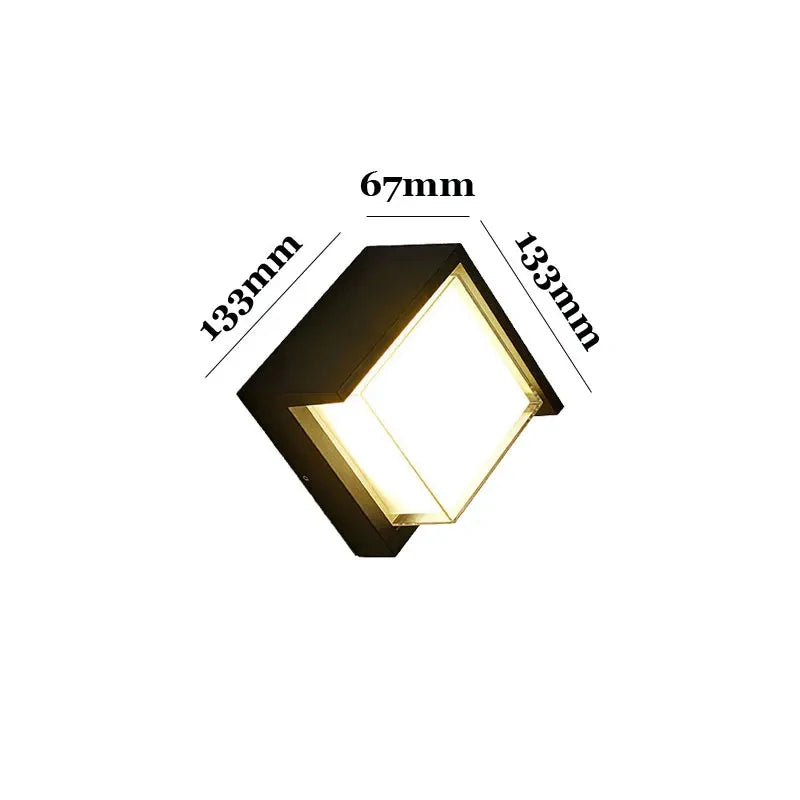 Luminaire Mural Extérieur LED Ambiance Personnalisable – Image 15